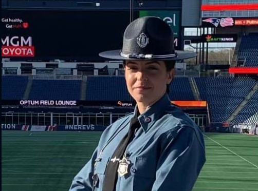 Trooper Tamar Bucci, formerly assigned to Brookfield barracks, killed when cruis..