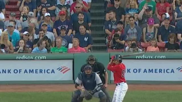 Mookie Betts' 3-homer game for Red Sox continues MLB's record streak