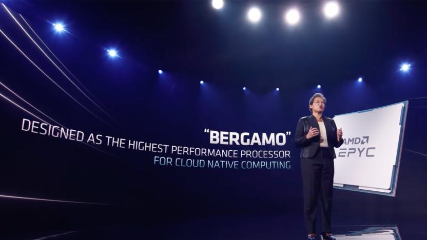 AMD Bergamo CPU based on Zen 4 architecture