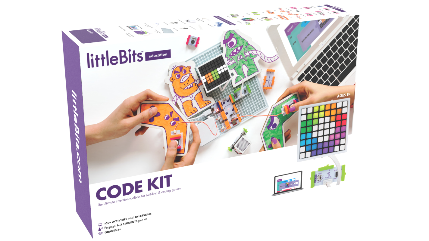 NEW SEALED LittleBits Education Code Kit Build Games Learn to Code 