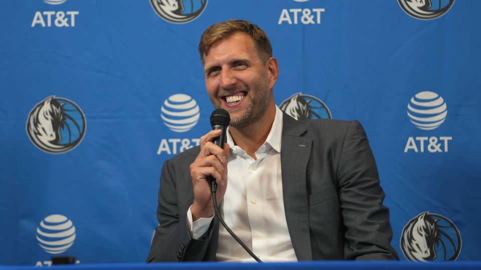 On eve of Hall of Fame induction, Dirk Nowitzki says daughter is ‘mostly embarrassed’ about ‘hoopla’ around him