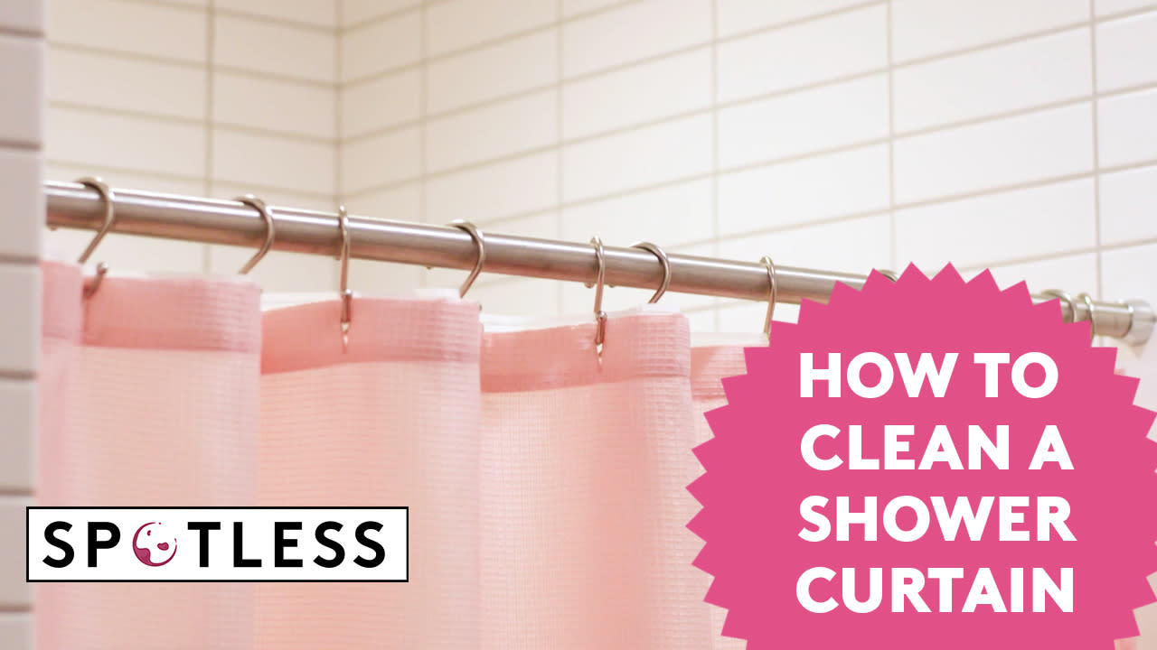 How to Clean a Shower Curtain and Liner