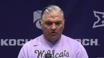 Kansas State baseball coach Pete Hughes talks about the NCAA Tournament selection show