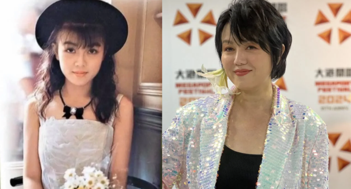 苗可麗曬18歲照「像酒井法子」