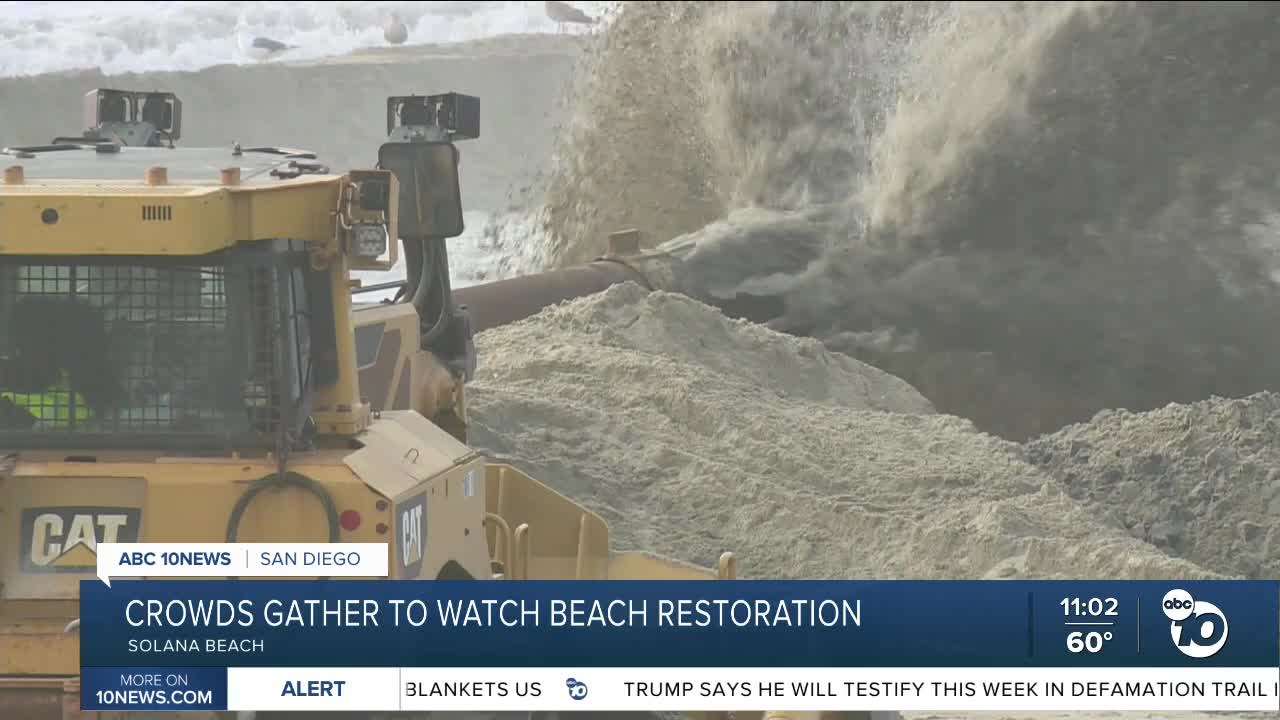 Solana Beach Sand Replenishment Project Begins – FOX 5 San Diego