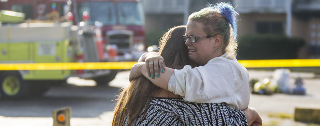 A fire that swept through a southwestern Michigan motel killed five children and their mother. (AP)