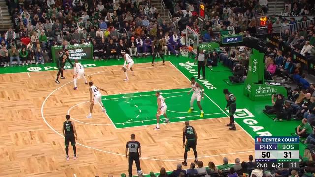 Derrick White with an assist vs the Phoenix Suns