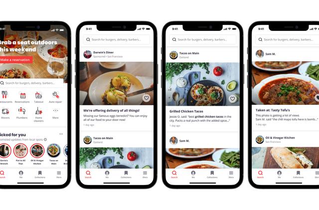 Yelp's new iOS home fee makes it easier to discover local restaurants