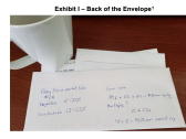 PLX: Back of the Envelope