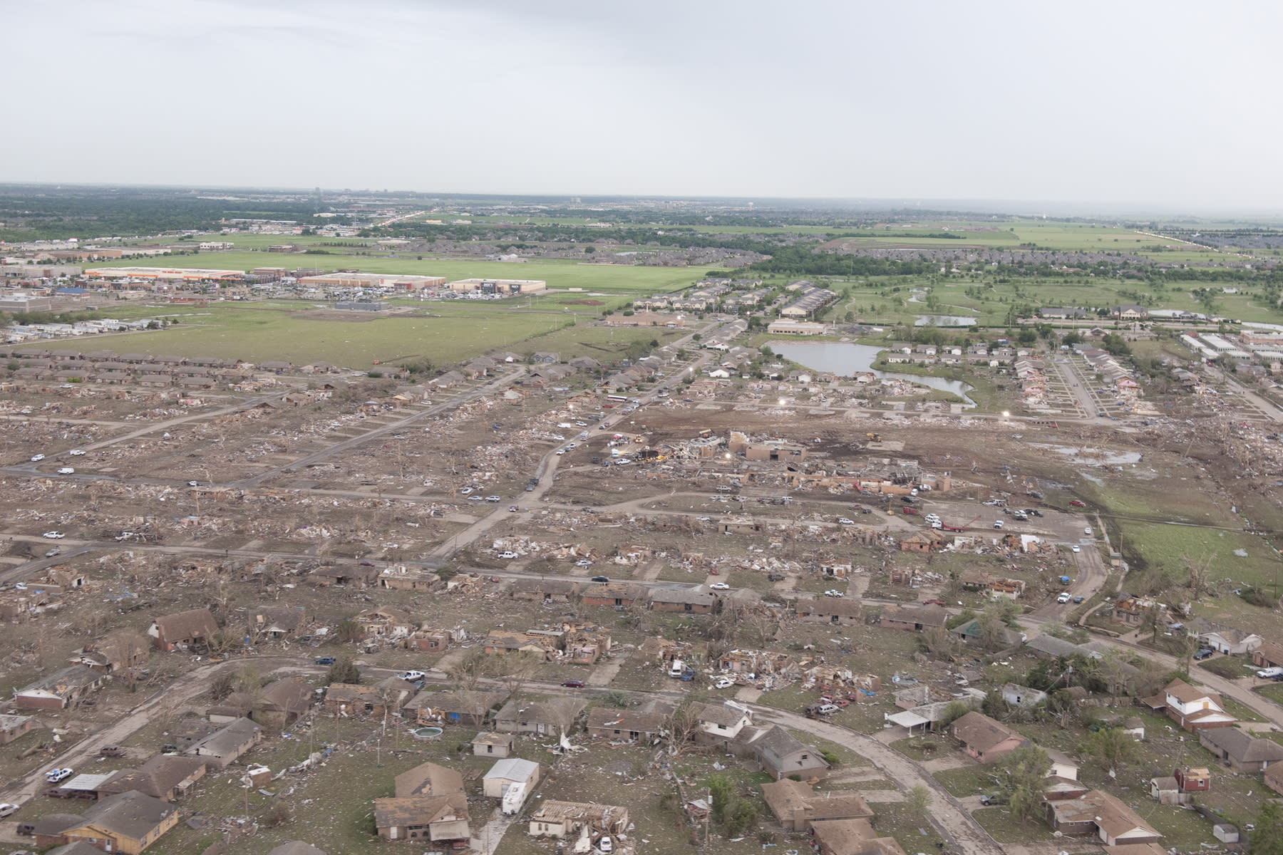 Aerial photos of Moore, Okla., tornado destruction