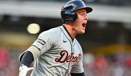 MLB playoffs 2024: Kerry Carpenter's 9th-inning home run off Emmanuel Clase launches Tigers to victory in ALDS Game 2