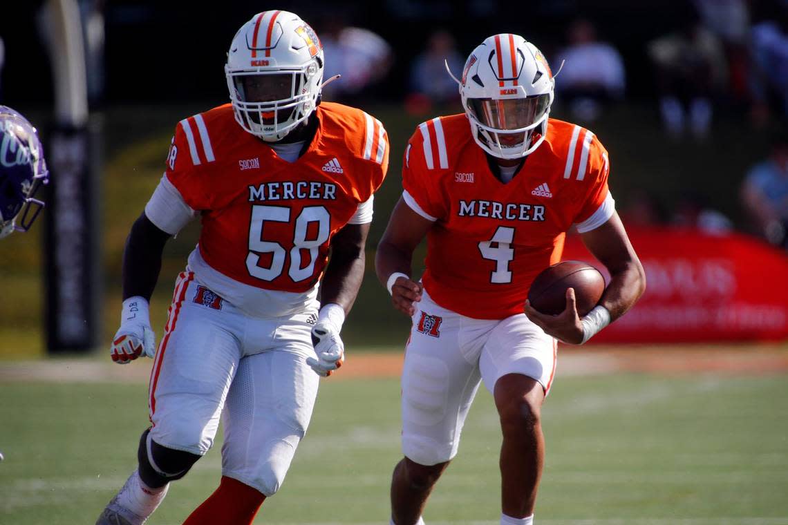 Mercer rolls past Western Carolina 49-6, stays perfect in SoCon play