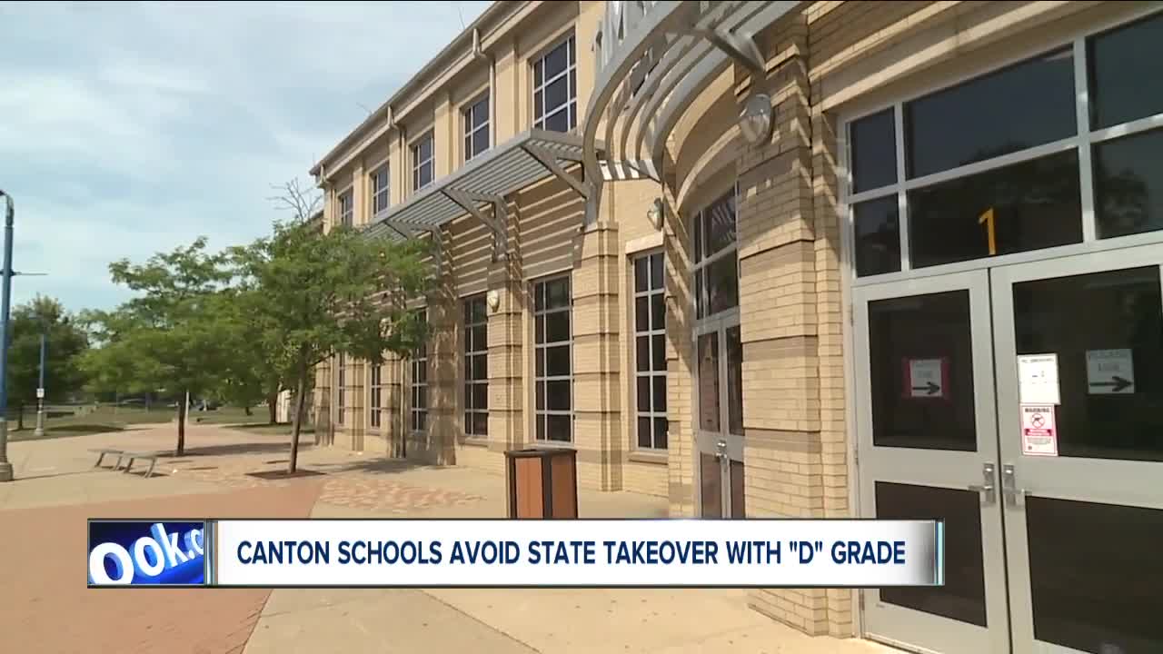 Canton City School District will avoid state takeover with improved 'D