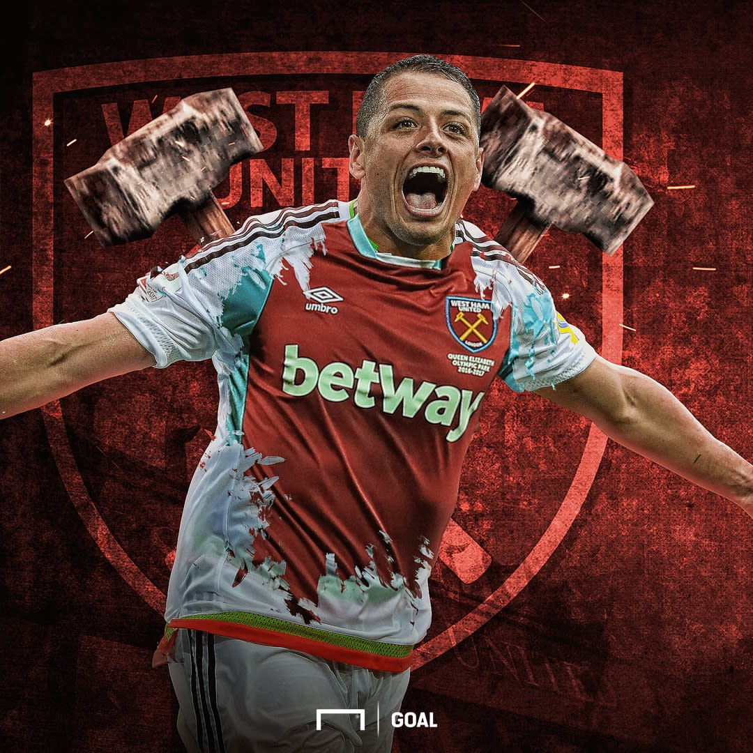 chicharito west ham jersey