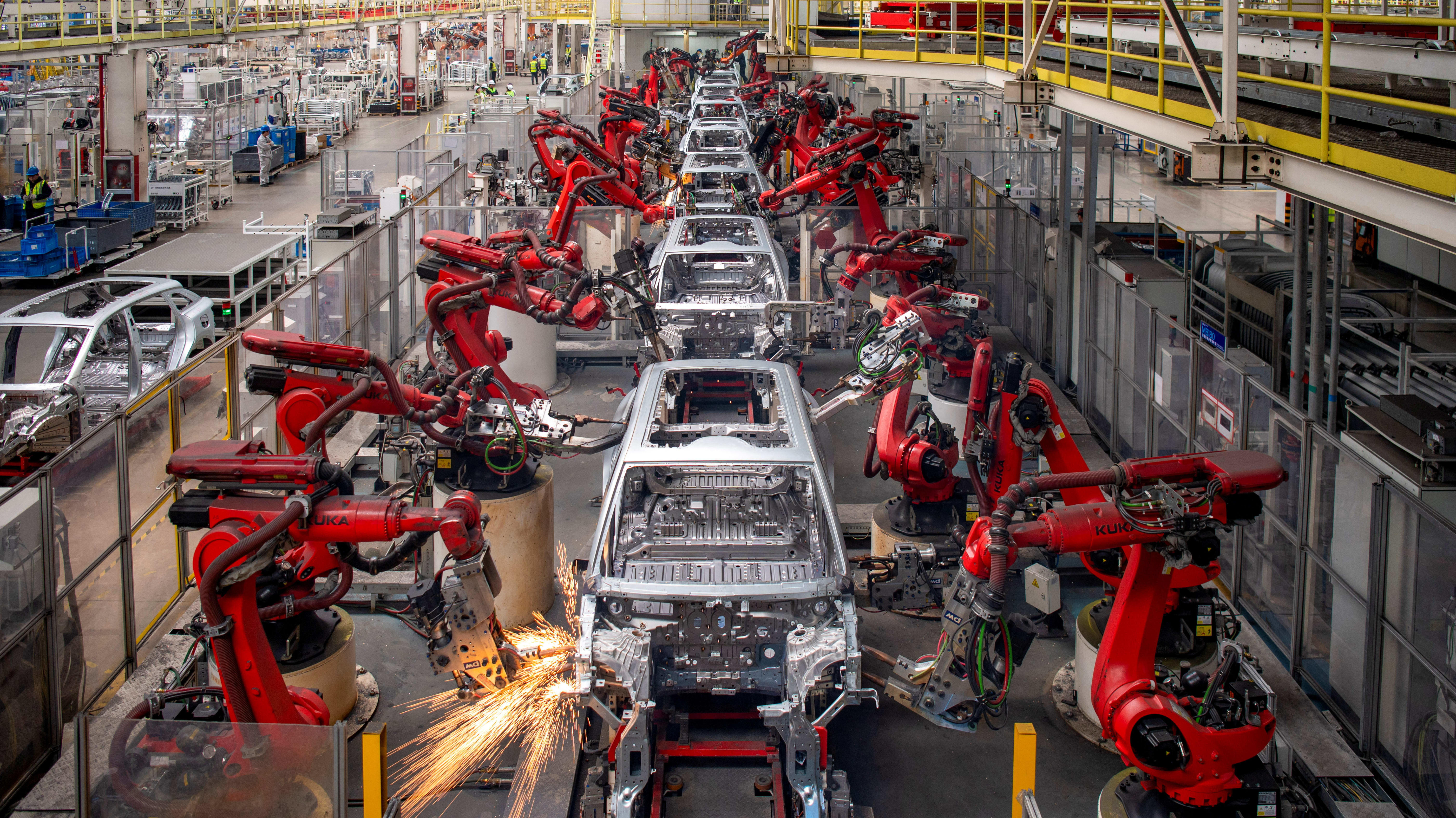 Tesla Rethinks the Assembly Line