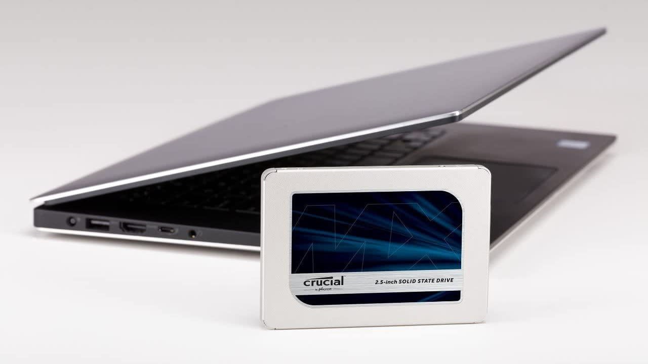 Crucial - Disque Dur SSD 2To MX500 2.5