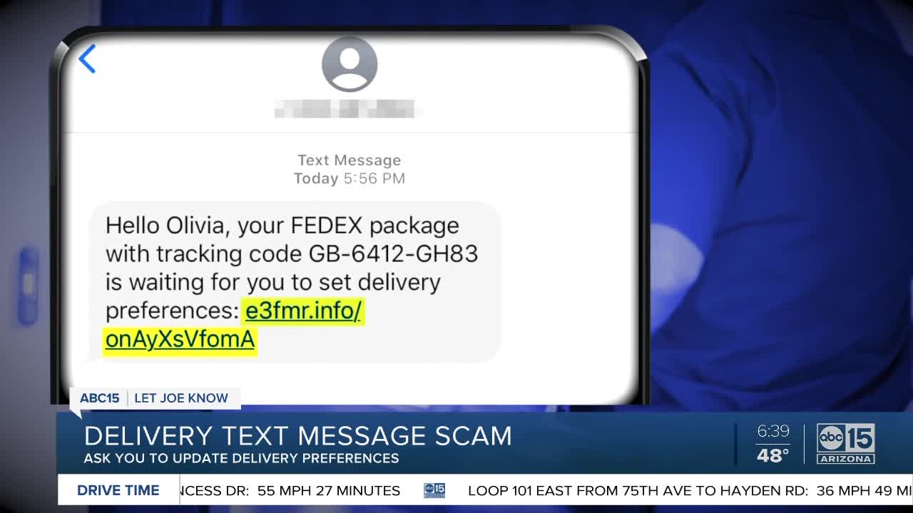 Is that text message about your FedEx package really a scam?