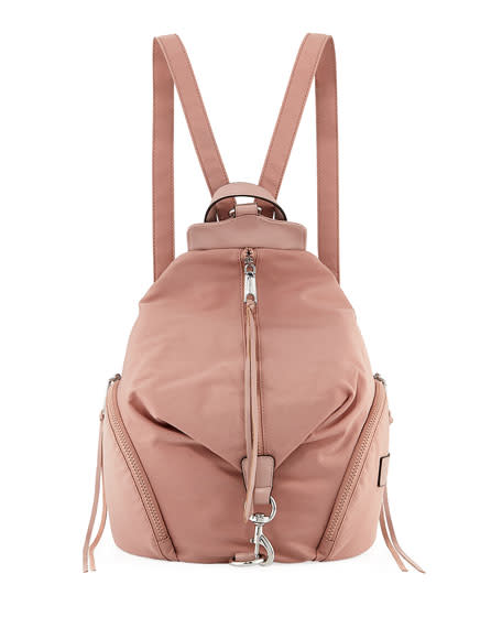 mellie faux leather mini backpack