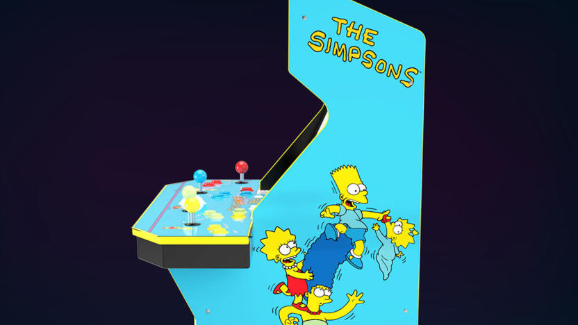 'The Simpsons' retro arcade game cabinet from Arcade1Up