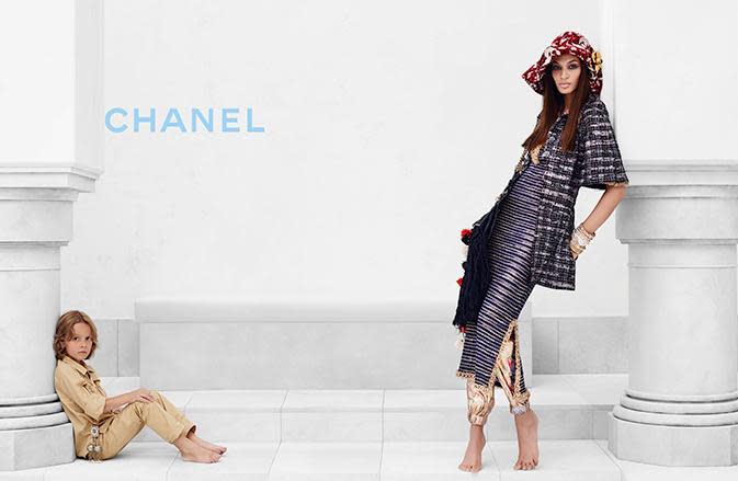 A 6-Year-Old Is Starring With Joan Smalls in Chanel's New Ad Campaign