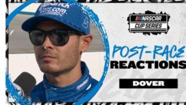 Kyle Larson breaks down final restart, battle with Hamlin