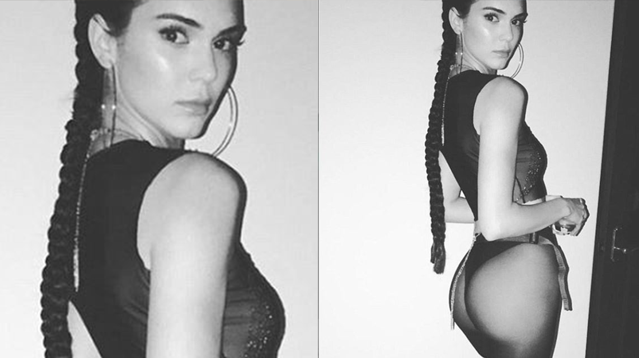 Kendall Jenner Flaunts BARE Butt At Coachella In Sheer Thong Outfit
