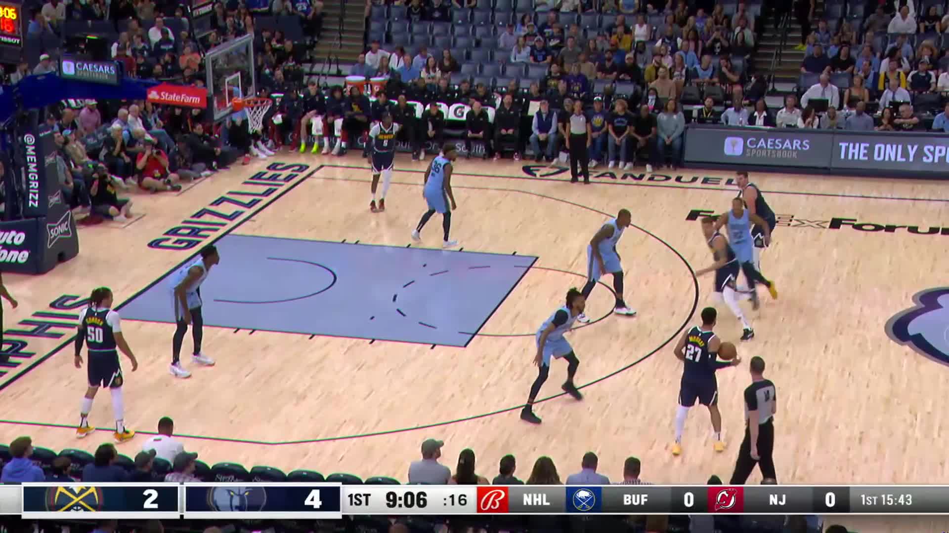 Nuggets vs Grizzlies Game Highlights