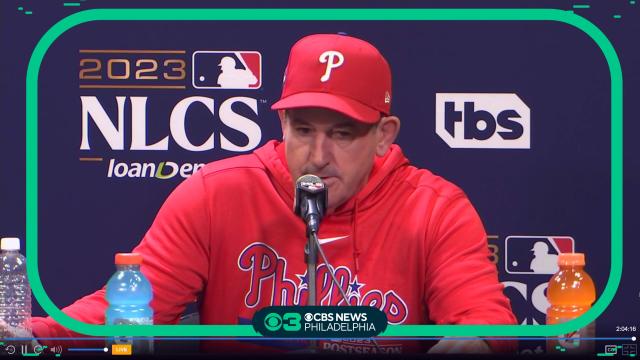 Rob Thomson on Phillies advancing, 10/04/2023