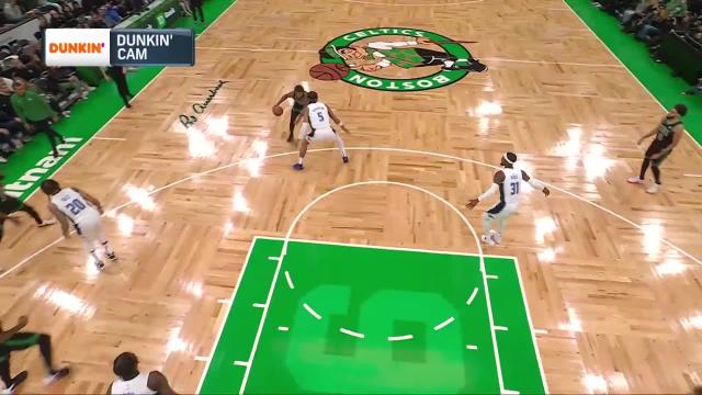 Marcus Smart with an assist vs the Orlando Magic