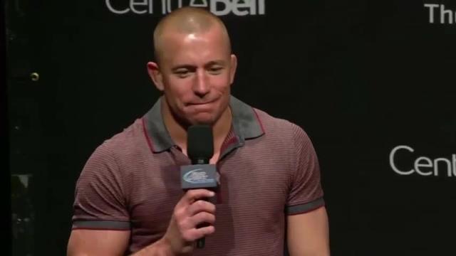 UFC 186: Georges St-Pierre and Rory MacDonald Q&A Highlights