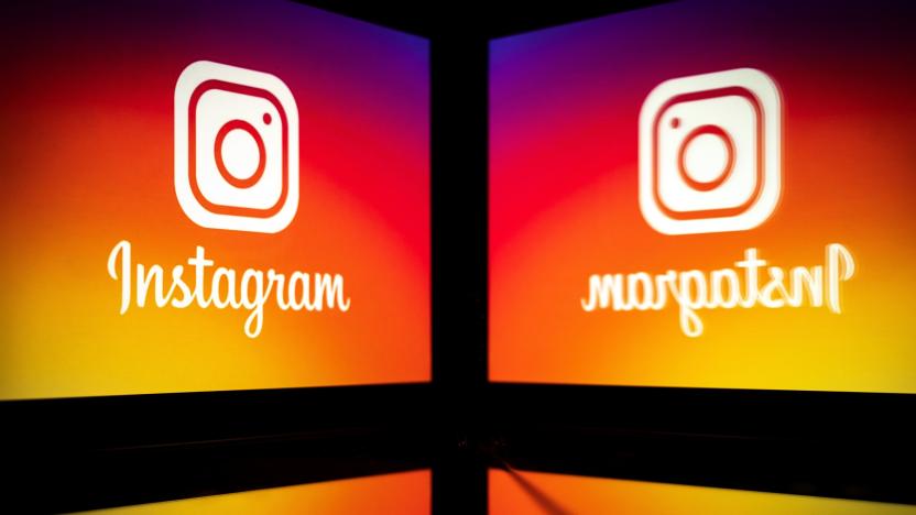 This picture taken on September 28, 2020 shows the logo of the social network Instagram on a smartphone, in Toulouse, southwestern France. - The Instagram group will, in early October 2020, celebrate its ten-year anniversary. (Photo by Lionel BONAVENTURE / AFP) (Photo by LIONEL BONAVENTURE/AFP via Getty Images)