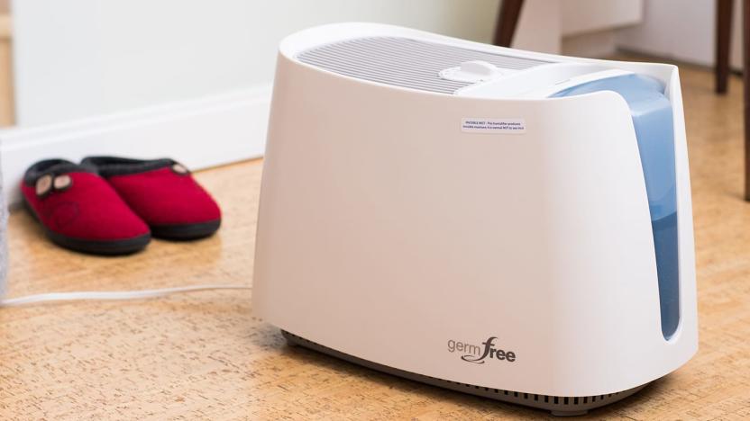 Evaporative humidifiers like the Honeywell HCM-350 (our top pick) have a wick that needs regular rinsing—and regular replacement. Photo: Michael Hession