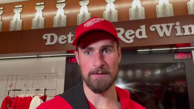 Detroit Red Wings captain Dylan Larkin describes how he's handling contract talks