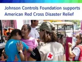 JOHNSON CONTROLS FOUNDATION SUPPORTS AMERICAN RED CROSS DISASTER RELIEF EFFORTS WITH $1 MILLION DONATION