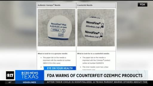 FDA warns consumers about buying weight loss drugs on social media