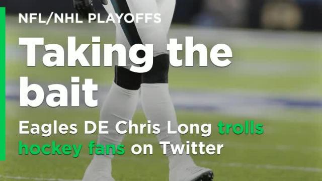 Chris Long trolls hockey fans on Twitter, and they take the bait