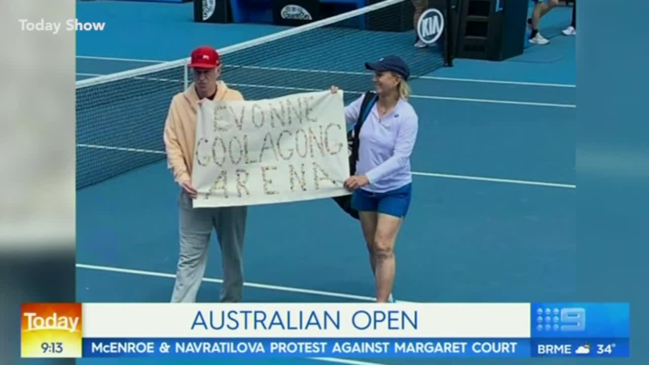 Australian Open Margaret Court hits back at tennis greats