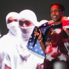 Watch ASAP Rocky's Reaction to Fan Asking to Wear His Bandana