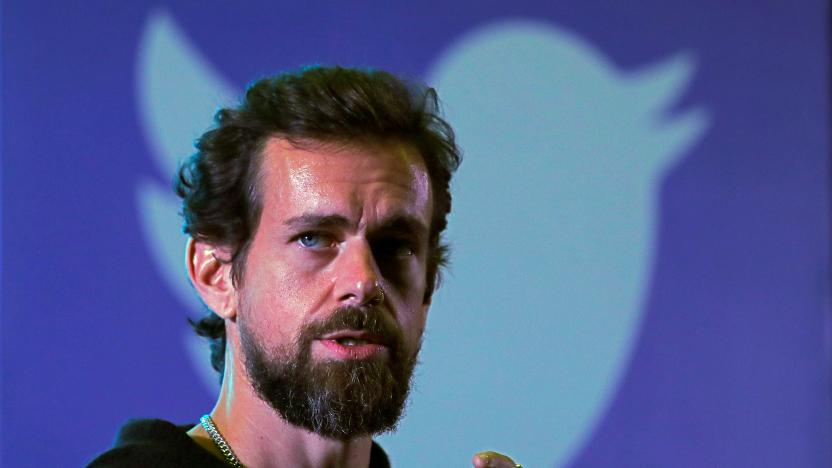 Twitter CEO Jack Dorsey addresses students during a town hall at the Indian Institute of Technology (IIT) in New Delhi, India, November 12, 2018. REUTERS/Anushree Fadnavis