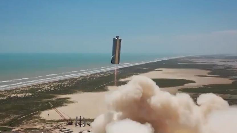 SpaceX SN6 test flight