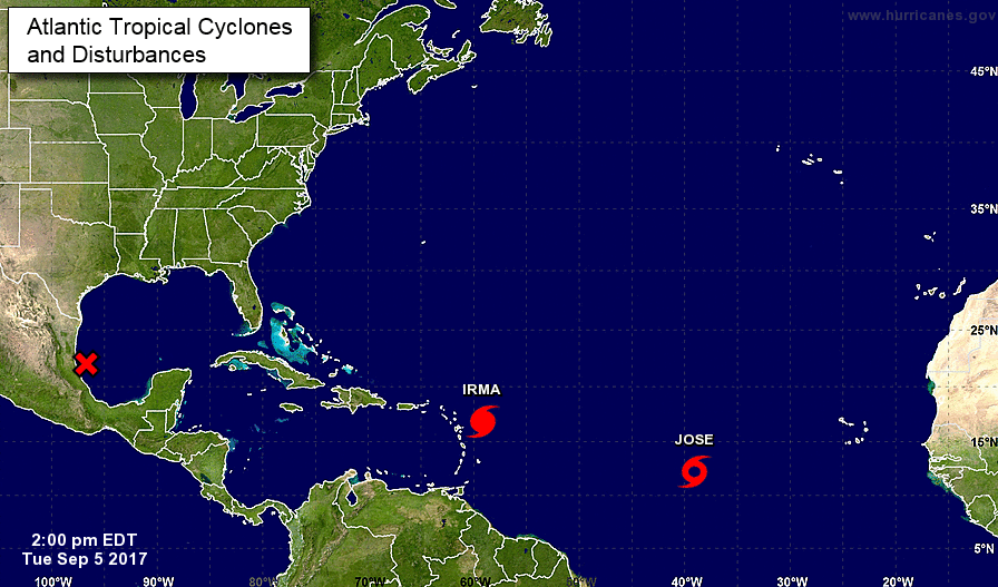 Tropical Storm Jose Another potential hurricane is gaining strength