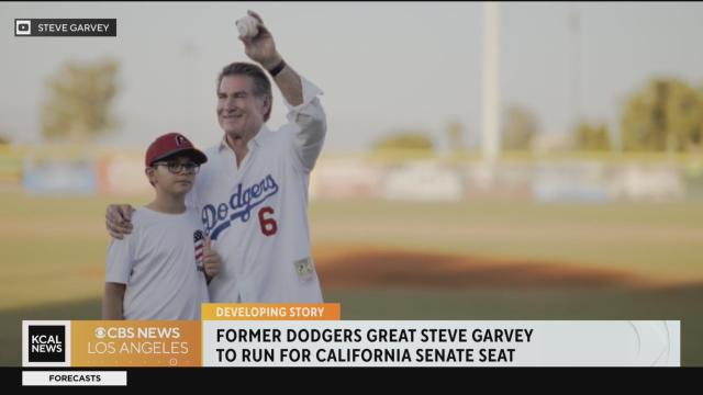 Steve Garvey joins California US Senate race