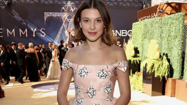 Millie Bobby Brown leads red carpet glamour at explosive Stranger