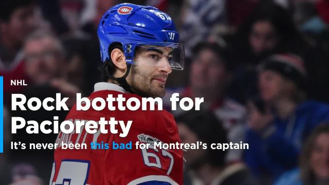 Max Pacioretty has never been this low