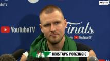 Kristaps Porzingis confirms he will play in Game 1 of NBA Finals