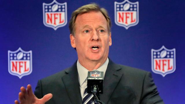 Roger Goodell: "We believe everyone should stand" for national anthem