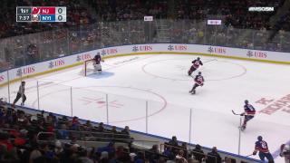Jack Hughes with a Spectacular Goal from New York Islanders vs