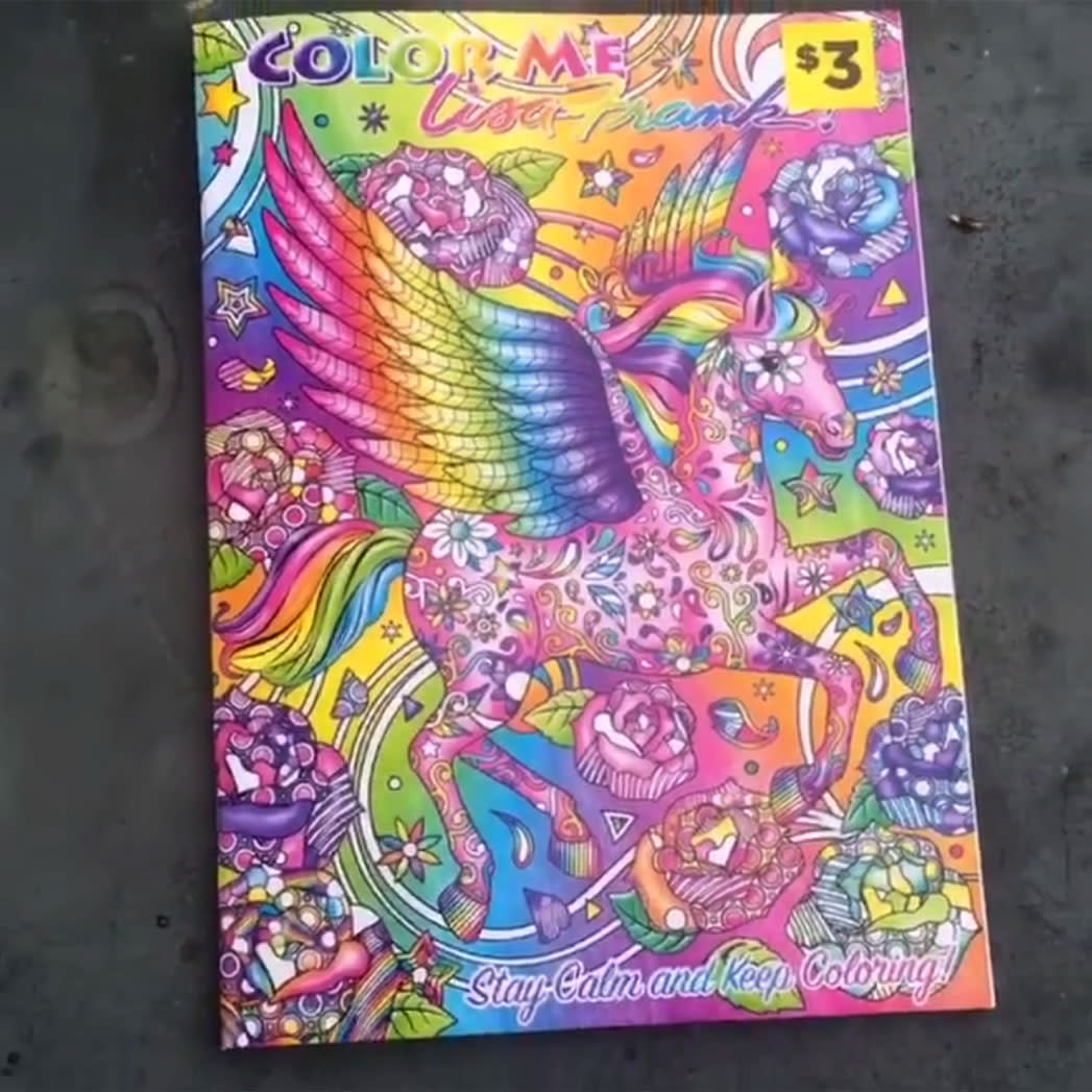 Lisa Frank Releases Adult Coloring Books