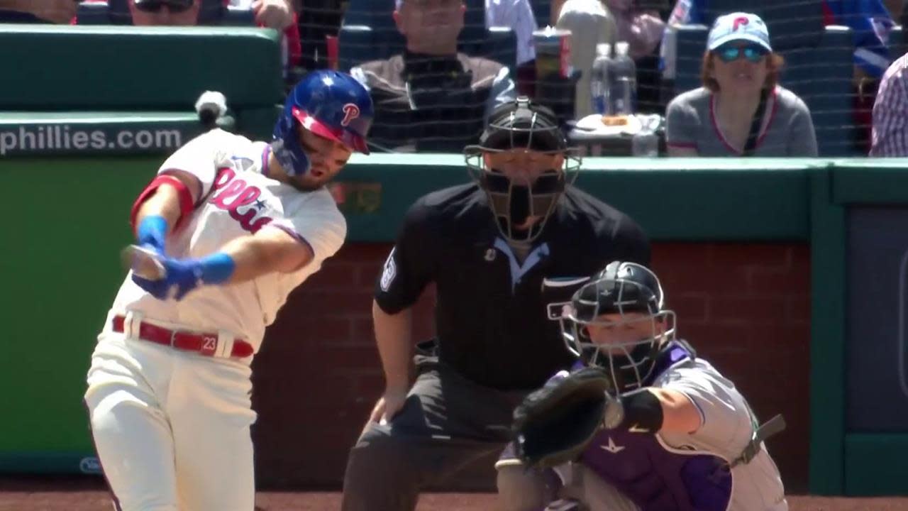 Watch: Kody Clemens Hits First Home Run of the Year, Extends Philadelphia  Phillies Lead - Sports Illustrated Inside The Phillies