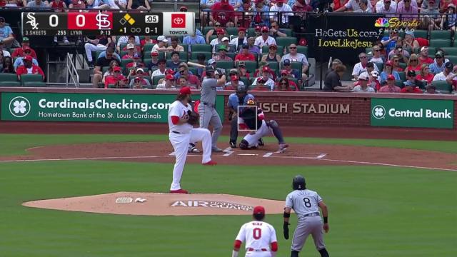 WATCH: Gavin Sheets hits RBI double off Lance Lynn